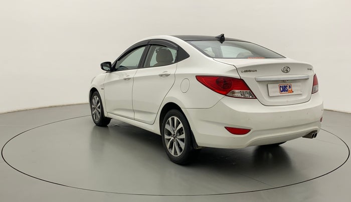 2014 Hyundai Verna FLUIDIC 1.6 VTVT SX AT, Petrol, Automatic, 43,677 km, Left Back Diagonal