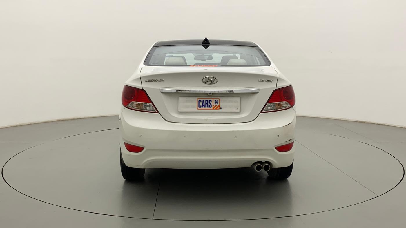 2014 Hyundai Verna FLUIDIC 1.6 VTVT SX AT, Petrol, Automatic, 43,677 km, Back/Rear