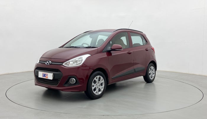 2016 Hyundai Grand i10 SPORTZ 1.2 KAPPA VTVT, Petrol, Manual, 59,011 km, Left Front Diagonal