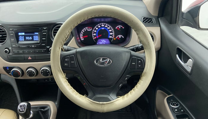 2016 Hyundai Grand i10 SPORTZ 1.2 KAPPA VTVT, Petrol, Manual, 59,011 km, Steering Wheel Close Up