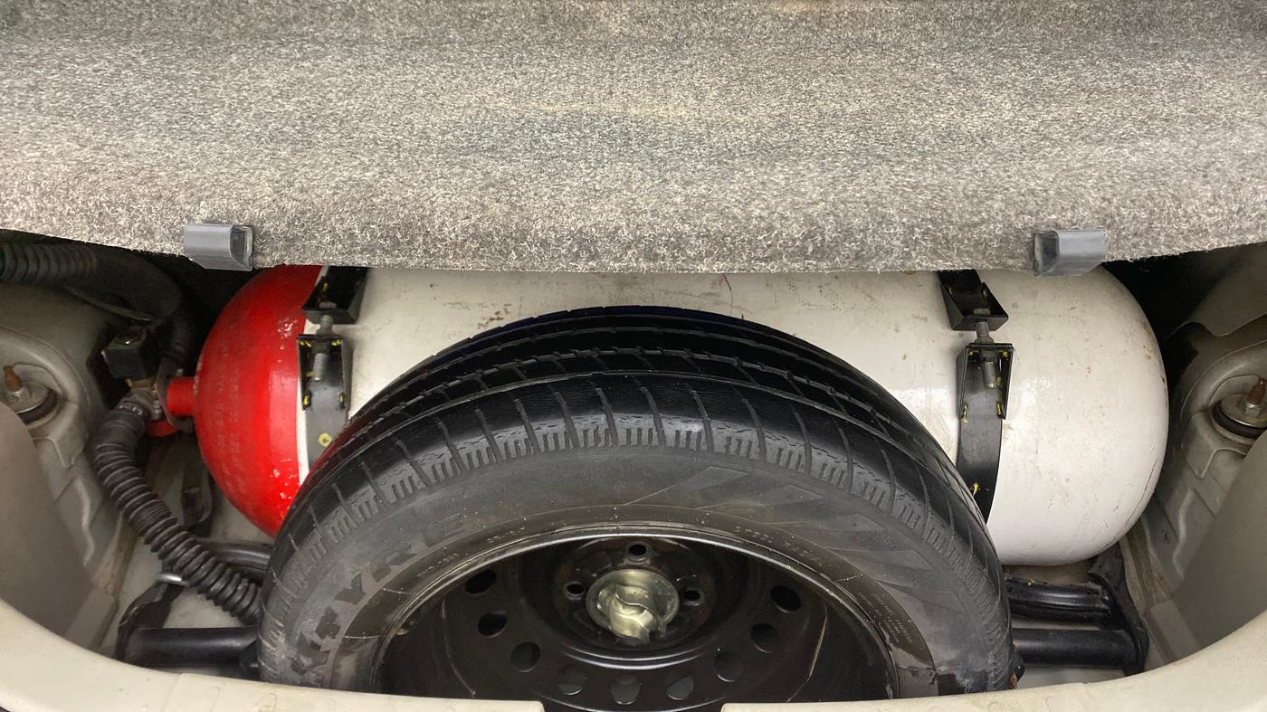 2015 Maruti Celerio VXI CNG, CNG, Manual, 83,562 km, Boot Inside