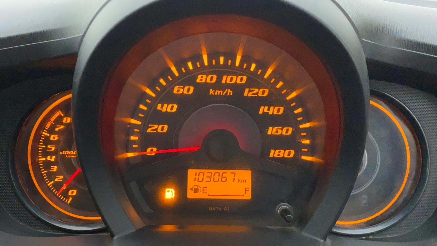 2014 Honda Amaze 1.2L I-VTEC S, Petrol, Manual, 1,03,067 km, Odometer Image