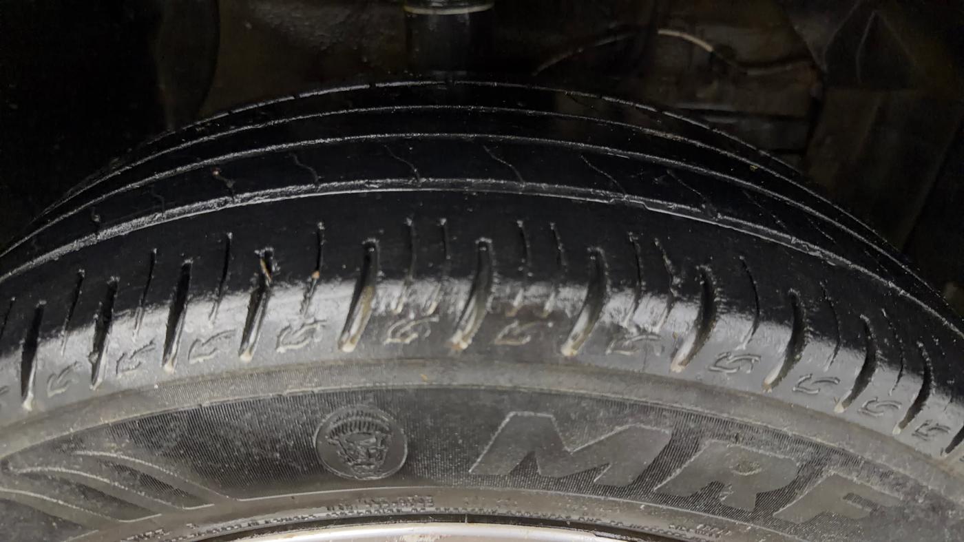 2021 Maruti Vitara Brezza VXI, Petrol, Manual, 59,757 km, Right Front Tyre Tread