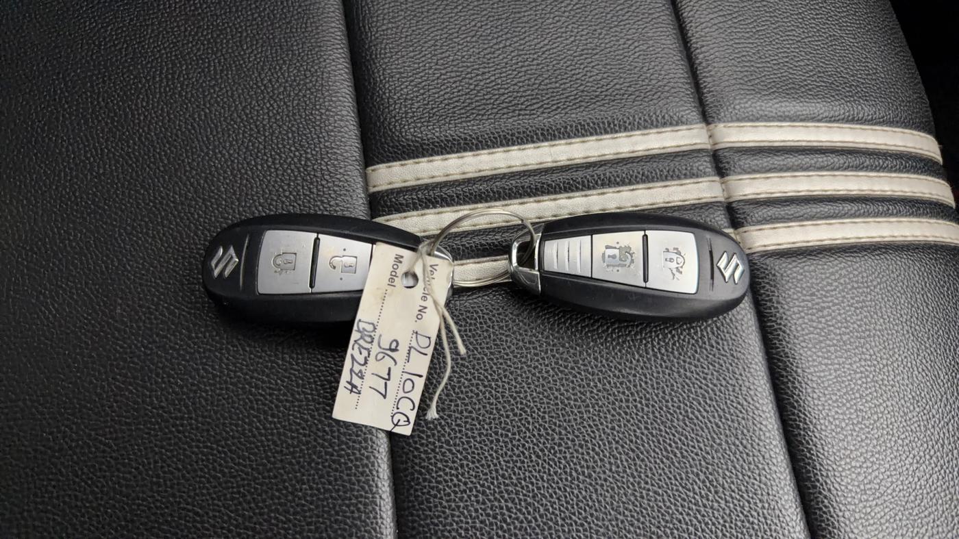 2021 Maruti Vitara Brezza VXI, Petrol, Manual, 59,757 km, Key Close Up