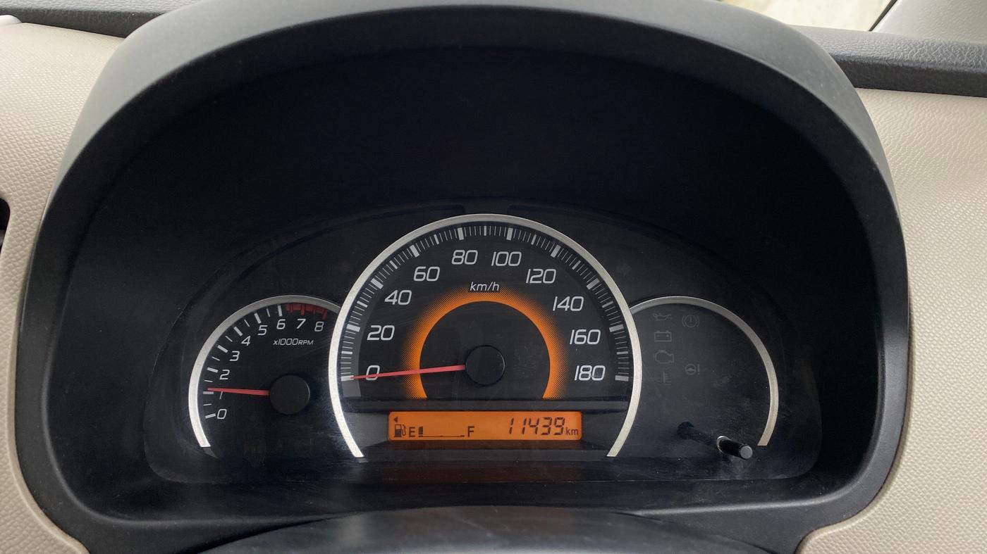 2014 Maruti Wagon R 1.0 VXI, Petrol, Manual, 11,438 km, Odometer Image