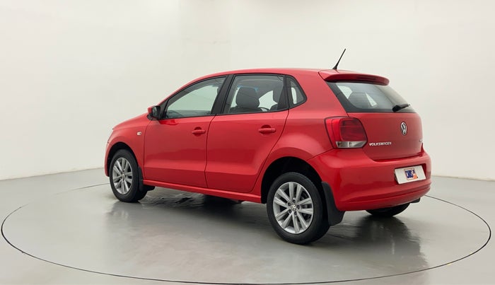 2012 Volkswagen Polo HIGHLINE1.2L PETROL, Petrol, Manual, 1,26,553 km, Left Back Diagonal