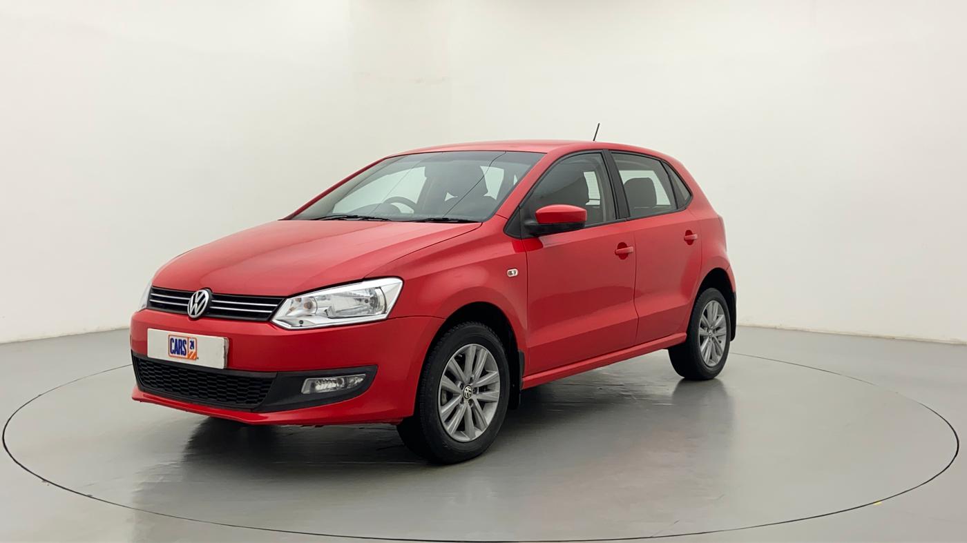 2012 Volkswagen Polo HIGHLINE1.2L PETROL, Petrol, Manual, 1,26,553 km, Left Front Diagonal