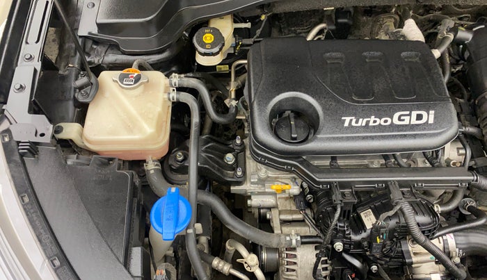 2023 KIA SONET HTX 1.0 DCT, Petrol, Automatic, 26,170 km, Engine View - Right