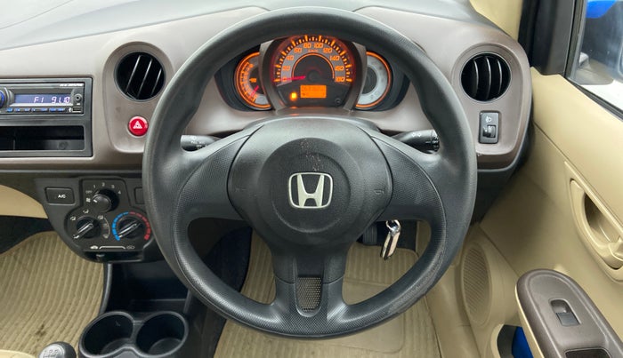 2013 Honda Brio EX MT, Petrol, Manual, 63,162 km, Steering Wheel Close Up