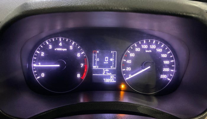 2017 Hyundai Creta SX PLUS 1.6 PETROL, Petrol, Manual, 73,888 km, Odometer Image