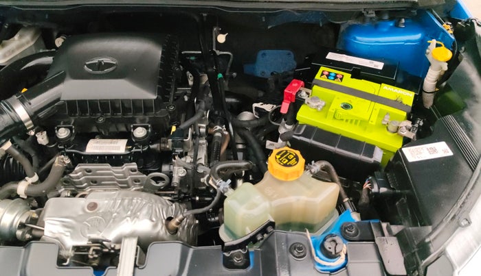 2020 Tata NEXON XZA PLUS (O) PETROL, Petrol, Automatic, 33,391 km, Engine View - Left