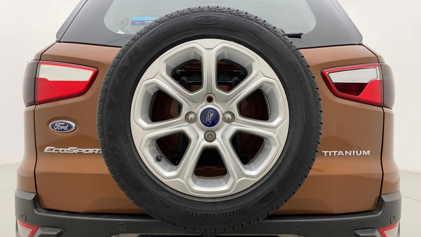 2018 Ford Ecosport TITANIUM + 1.5L PETROL AT, Petrol, Automatic, 12,623 km, Spare Tyre