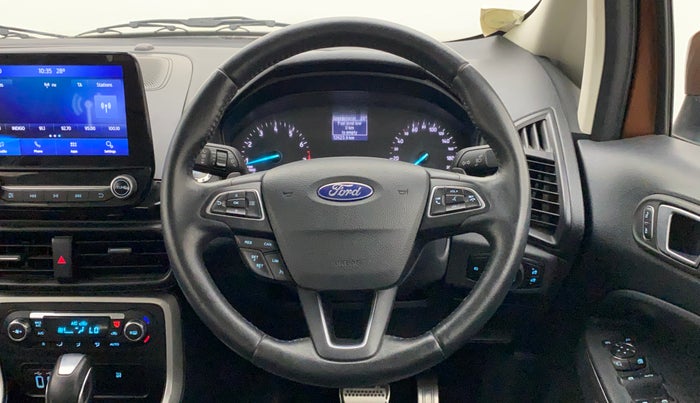 2018 Ford Ecosport TITANIUM + 1.5L PETROL AT, Petrol, Automatic, 12,623 km, Steering Wheel Close Up