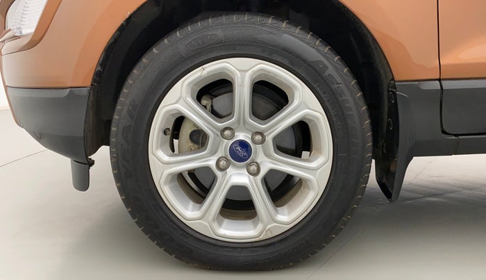 2018 Ford Ecosport TITANIUM + 1.5L PETROL AT, Petrol, Automatic, 12,623 km, Left Front Wheel