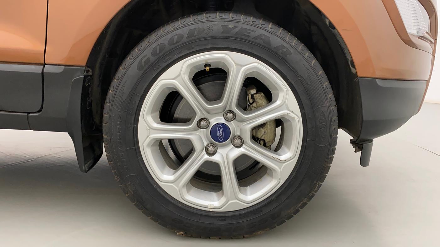 2018 Ford Ecosport TITANIUM + 1.5L PETROL AT, Petrol, Automatic, 12,623 km, Right Front Wheel