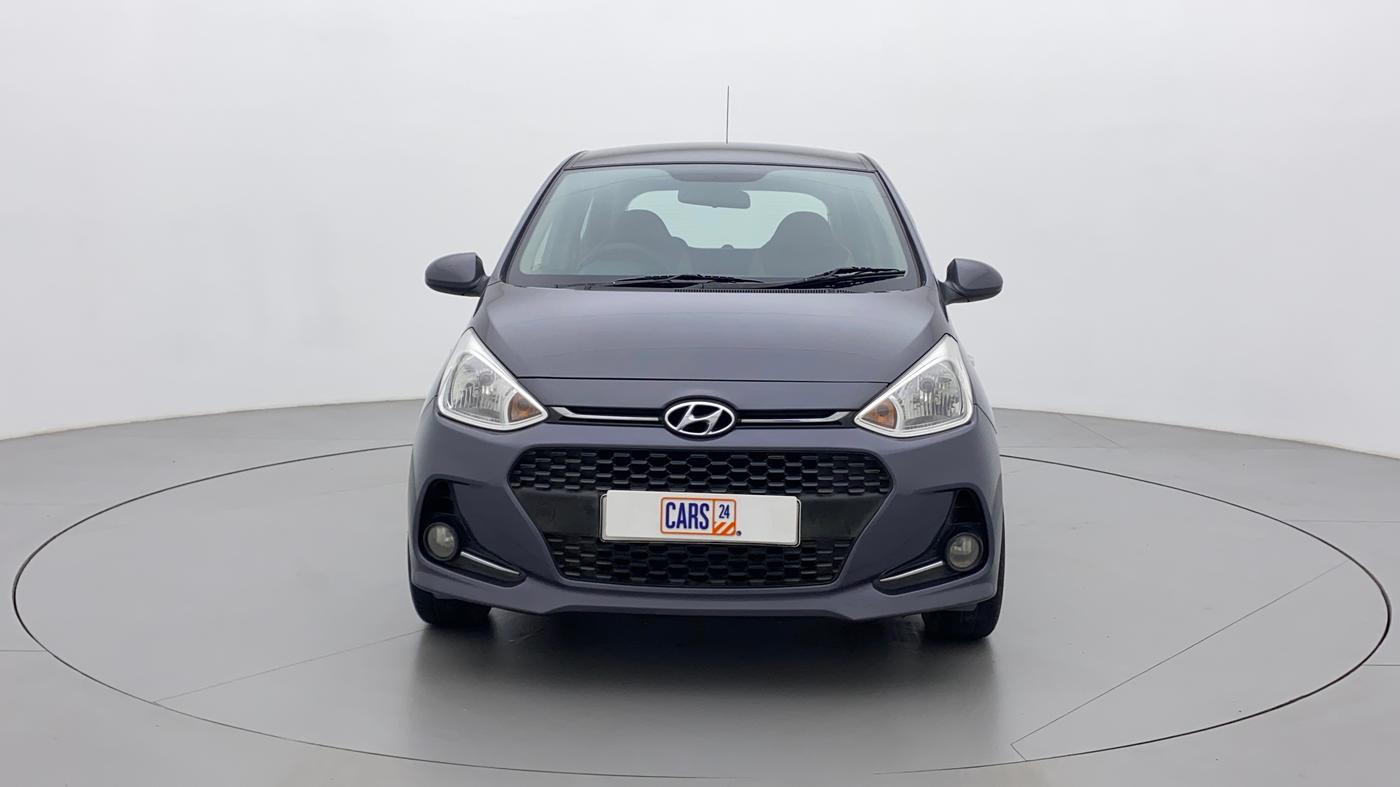 2017 Hyundai Grand i10 SPORTZ 1.2 KAPPA VTVT, Petrol, Manual, 54,505 km, Front