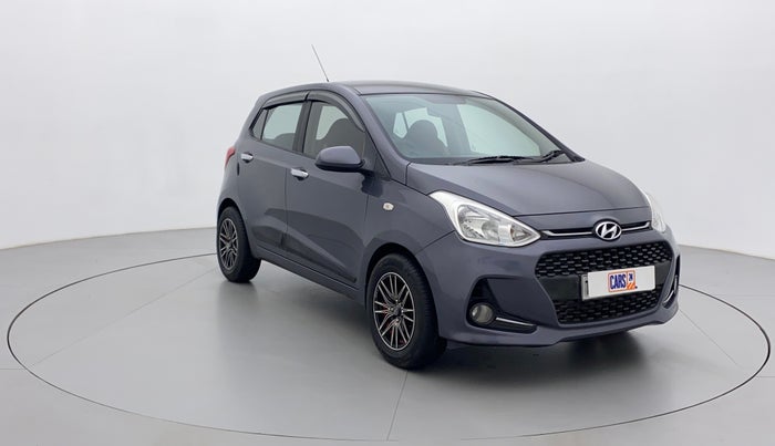 2017 Hyundai Grand i10 SPORTZ 1.2 KAPPA VTVT, Petrol, Manual, 54,505 km, Right Front Diagonal