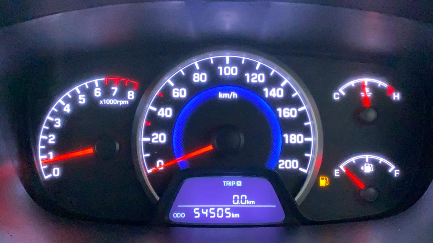 2017 Hyundai Grand i10 SPORTZ 1.2 KAPPA VTVT, Petrol, Manual, 54,505 km, Odometer Image