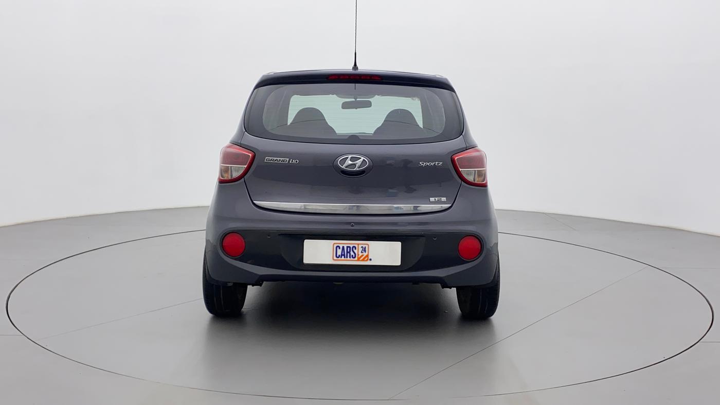 2017 Hyundai Grand i10 SPORTZ 1.2 KAPPA VTVT, Petrol, Manual, 54,505 km, Back/Rear