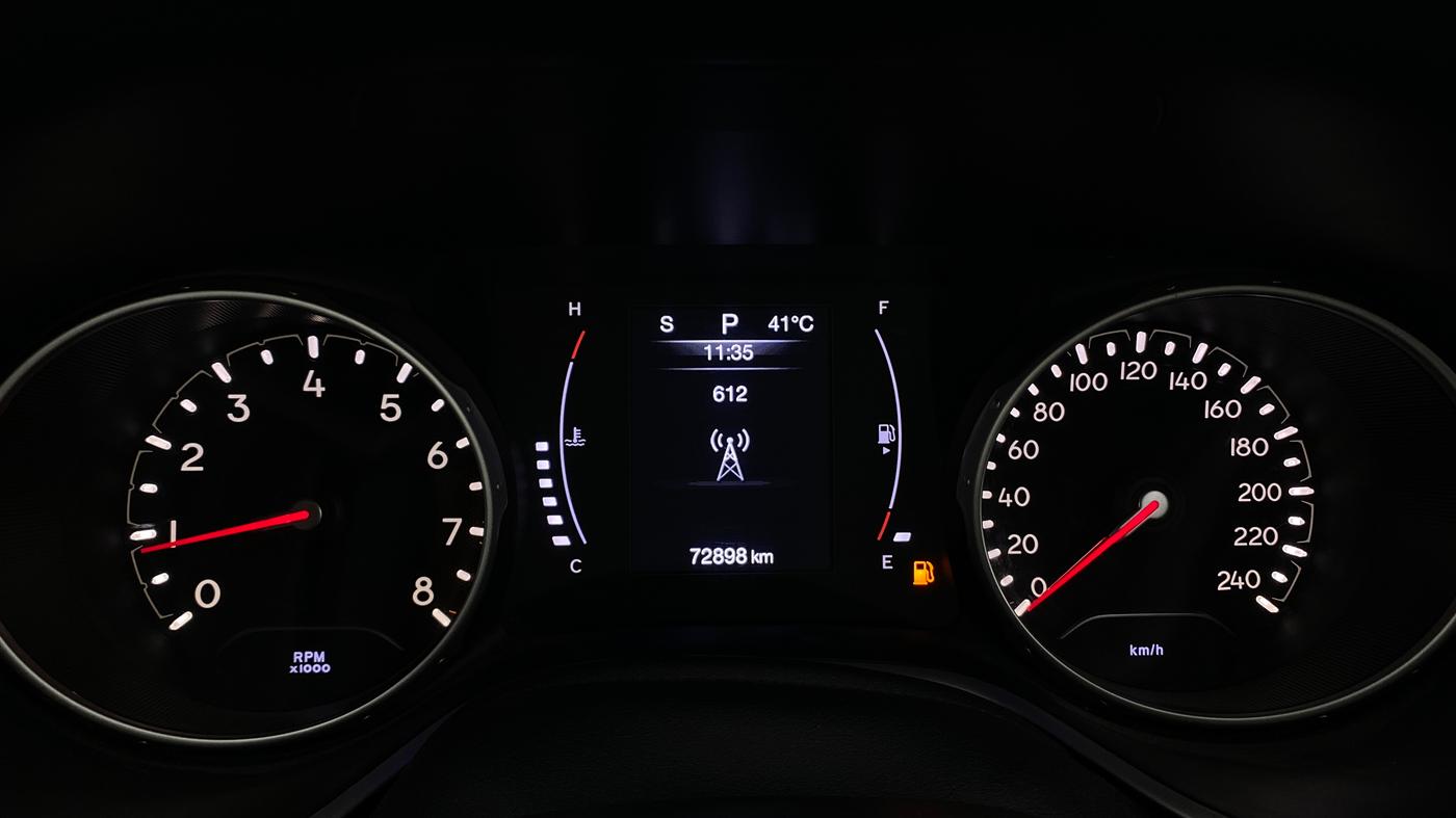 2018 Jeep Compass LIMITED 1.4 PETROL AT, Petrol, Automatic, 72,894 km, Odometer Image