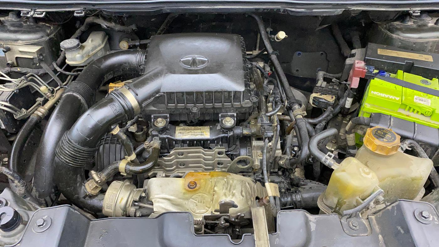 2021 Tata NEXON XZ PLUS PETROL, Petrol, Manual, 60,382 km, Engine View