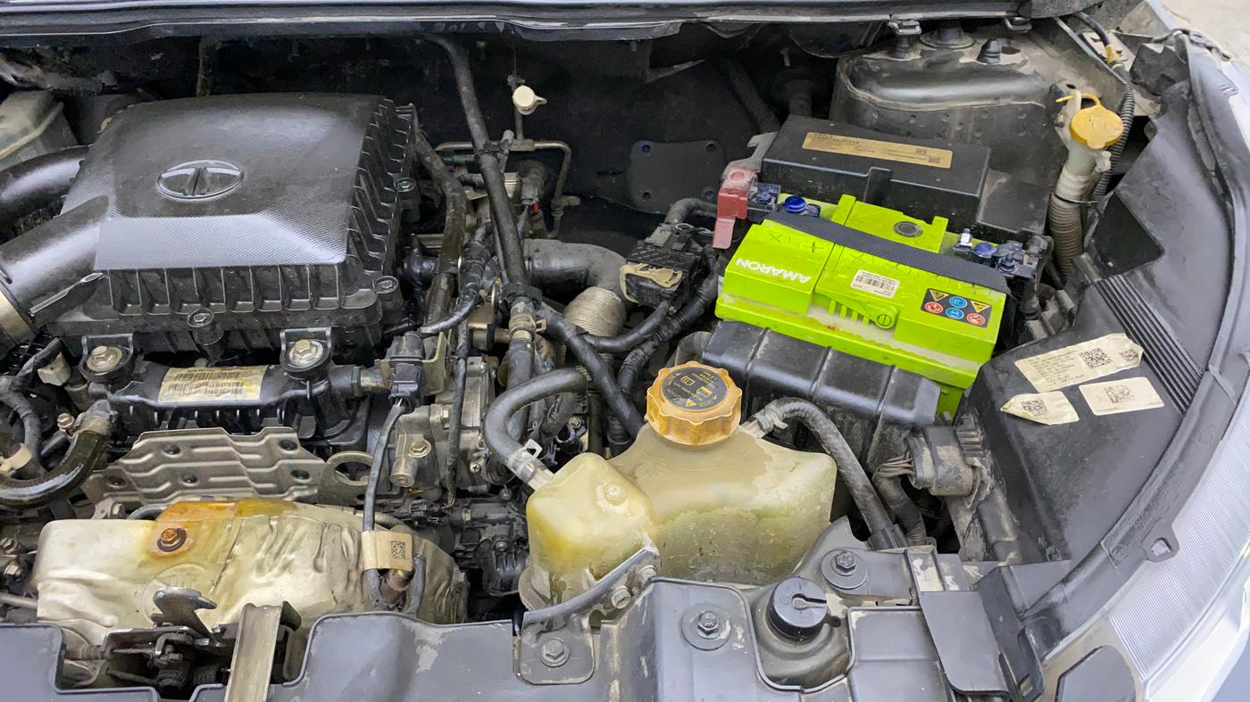 2021 Tata NEXON XZ PLUS PETROL, Petrol, Manual, 60,382 km, Engine View - Left