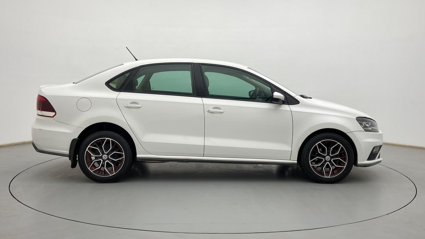 2021 Volkswagen Vento HIGHLINE PETROL AT, Petrol, Automatic, 55,310 km, Right Side View