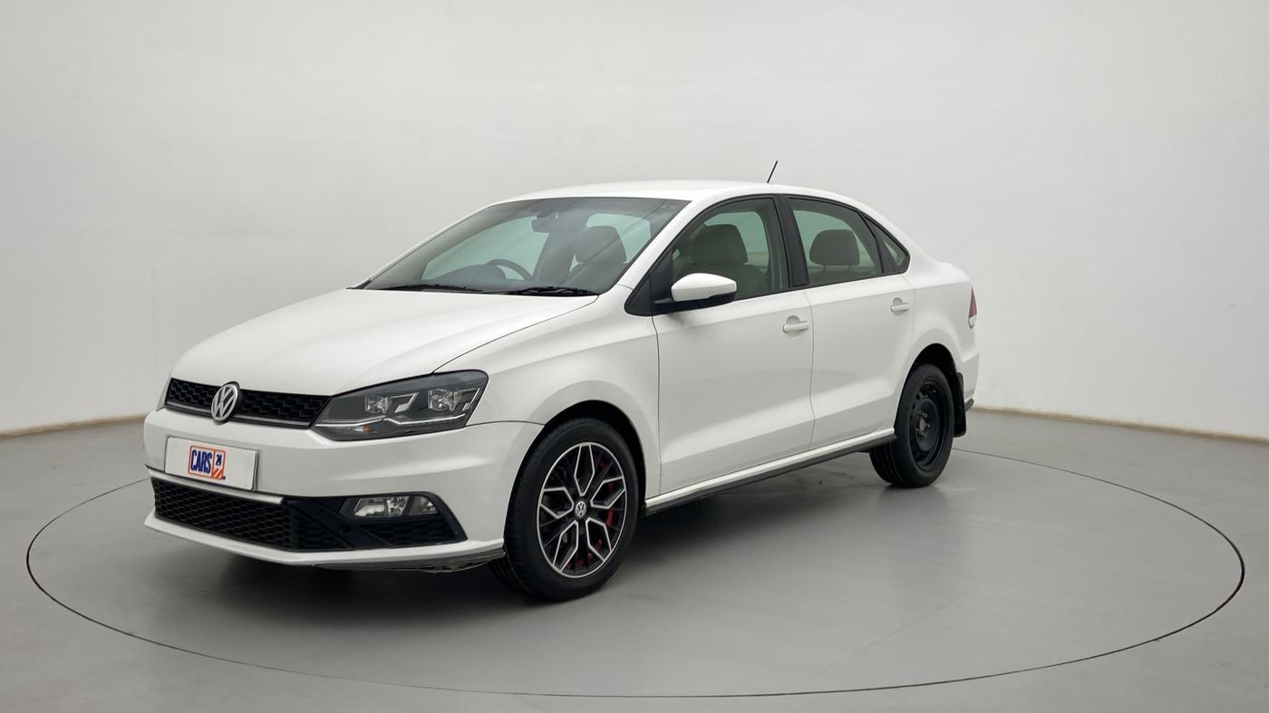 2021 Volkswagen Vento HIGHLINE PETROL AT, Petrol, Automatic, 55,310 km, Left Front Diagonal