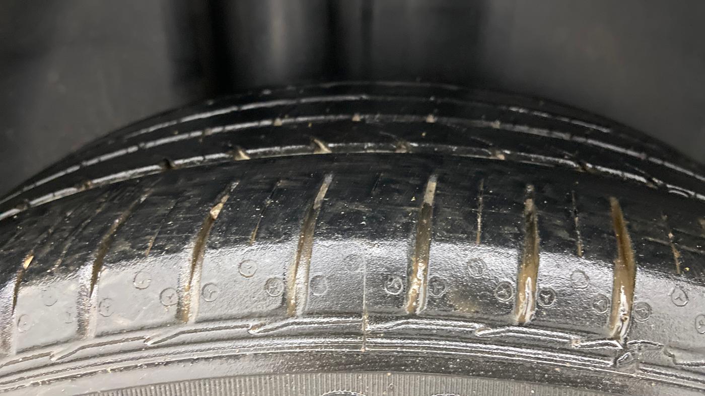 2021 Volkswagen Vento HIGHLINE PETROL AT, Petrol, Automatic, 55,310 km, Right Rear Tyre Tread