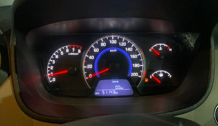 2015 Hyundai Grand i10 ASTA (O) 1.2 KAPPA VTVT, Petrol, Manual, 51,122 km, Odometer Image