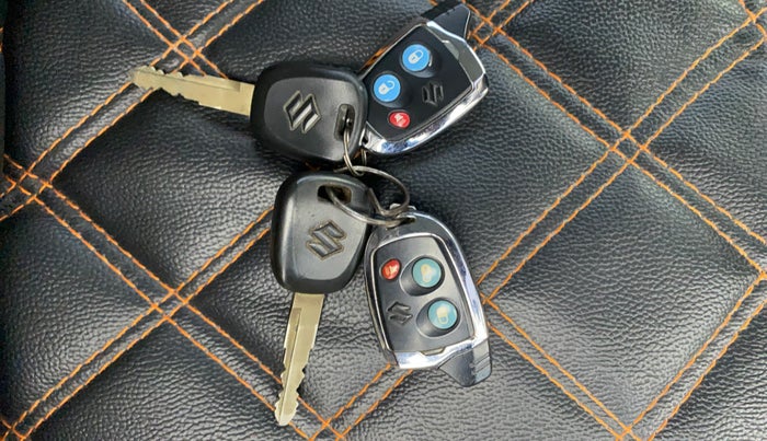 2019 Maruti New Wagon-R LXI 1.0, Petrol, Manual, 15,508 km, Key Close Up