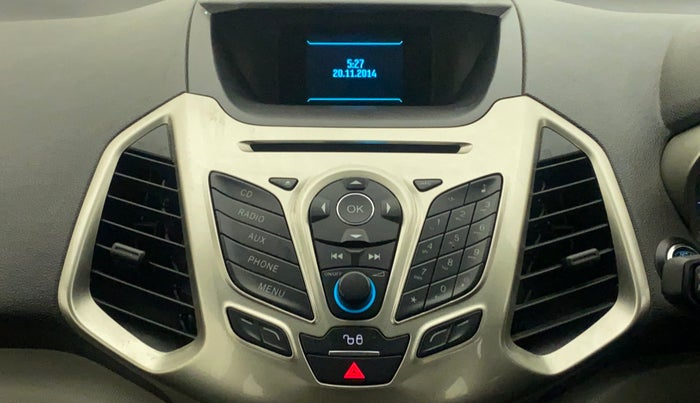 2016 Ford Ecosport TITANIUM 1.5L PETROL, Petrol, Manual, 56,500 km, Infotainment System