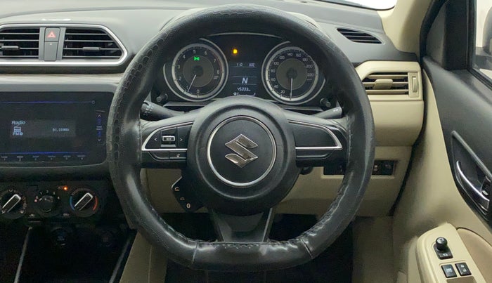 2022 Maruti Dzire VXI AMT, Petrol, Automatic, 45,324 km, Steering Wheel Close Up