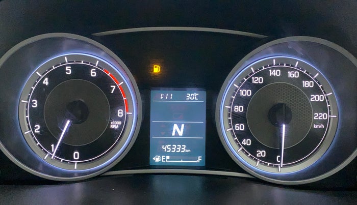 2022 Maruti Dzire VXI AMT, Petrol, Automatic, 45,324 km, Odometer Image