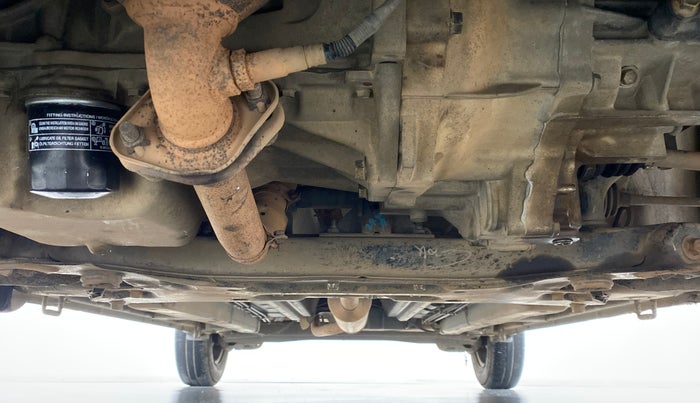 2011 Maruti Ritz VXI, Petrol, Manual, 1,00,332 km, Front Underbody