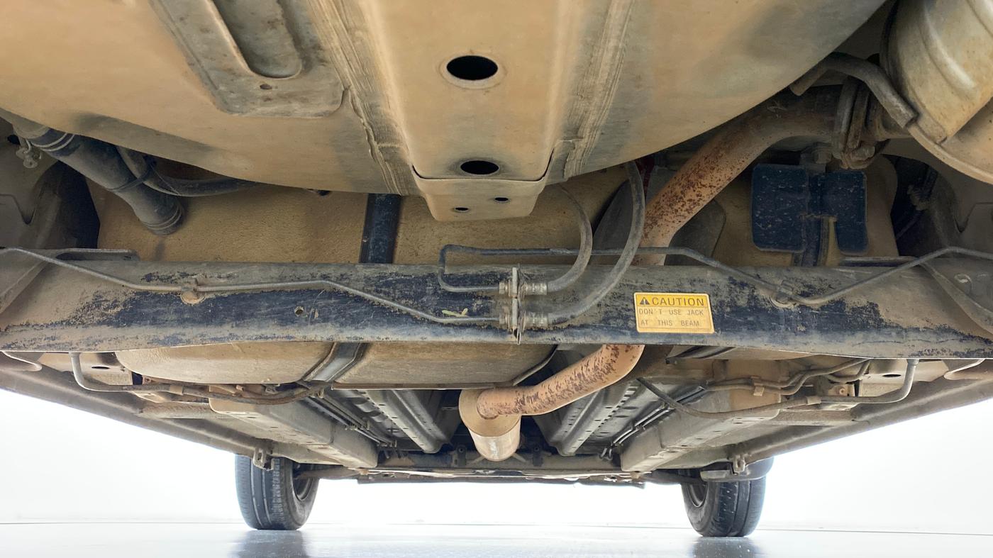 2011 Maruti Ritz VXI, Petrol, Manual, 1,00,332 km, Rear Underbody