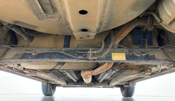2011 Maruti Ritz VXI, Petrol, Manual, 1,00,332 km, Rear Underbody