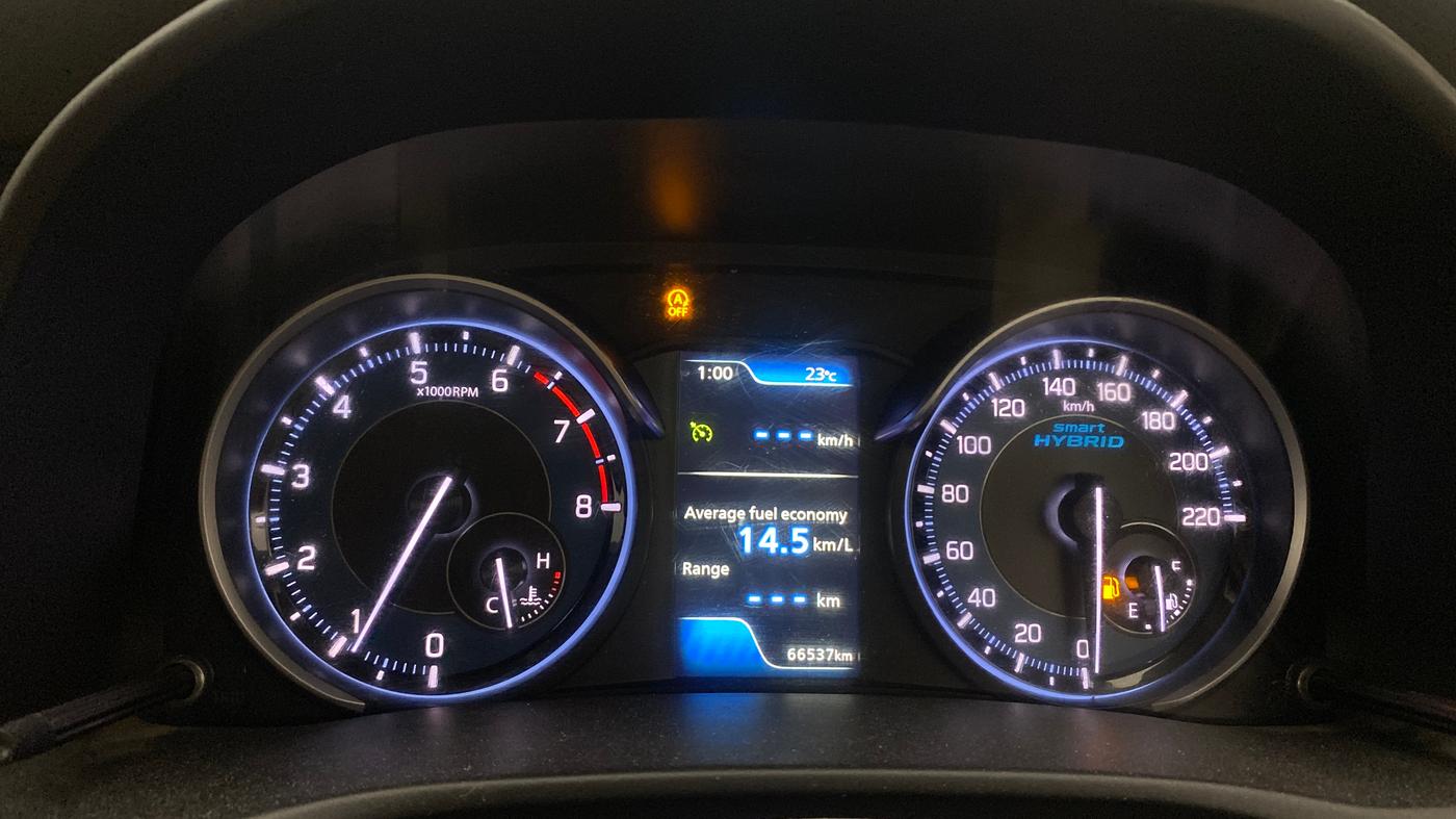 2022 Maruti Ertiga ZXI SHVS, Petrol, Manual, 66,537 km, Odometer Image