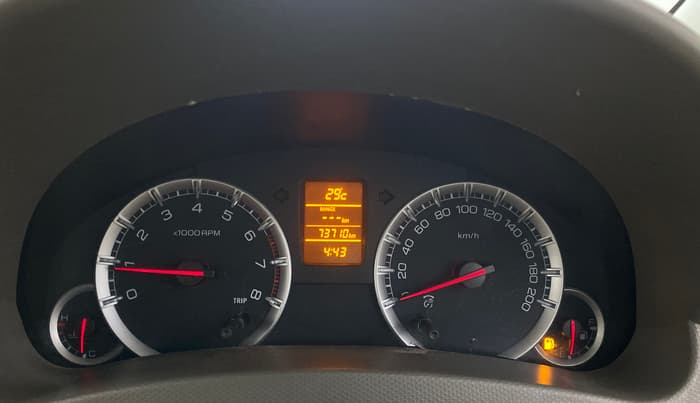 2013 Maruti Ertiga ZXI, Petrol, Manual, 73,710 km, Odometer Image