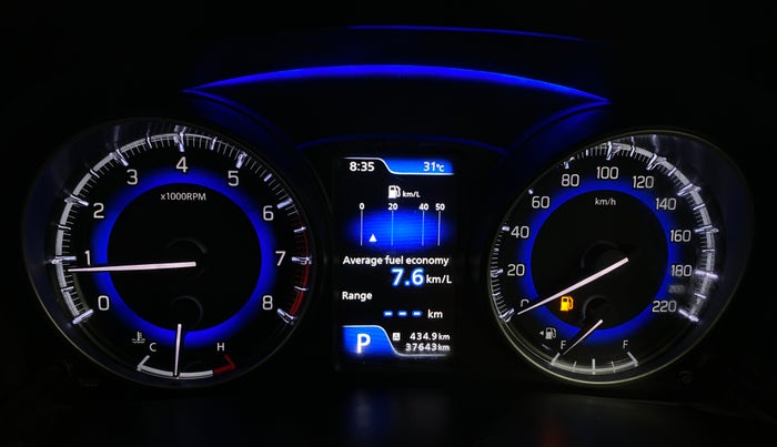 2018 Maruti Baleno ZETA CVT PETROL 1.2, Petrol, Automatic, 37,640 km, Odometer Image