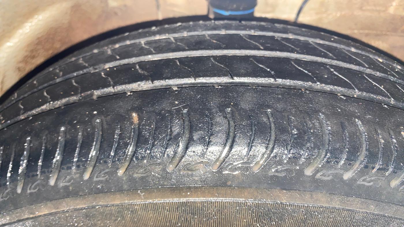 2021 Maruti S PRESSO VXI, Petrol, Manual, 57,016 km, Right Front Tyre Tread