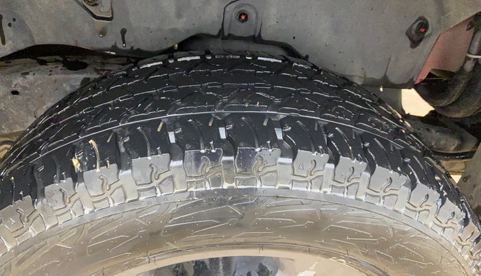 2021 Mahindra Thar LX PETROL HT 4WD AT, Petrol, Automatic, 25,244 km, Left Rear Tyre Tread