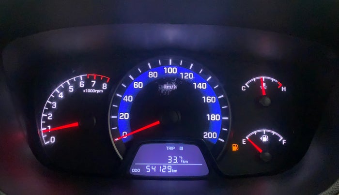 2014 Hyundai Xcent BASE 1.2, Petrol, Manual, 54,098 km, Odometer Image