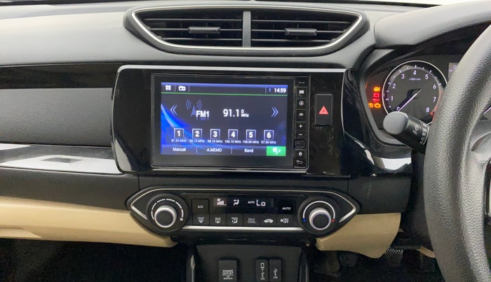 2019 Honda Amaze 1.2L I-VTEC VX, Petrol, Manual, 49,073 km, Air Conditioner