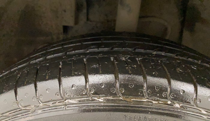 2021 Tata NEXON XMA SUNROOF PETROL, Petrol, Automatic, 37,338 km, Left Front Tyre Tread