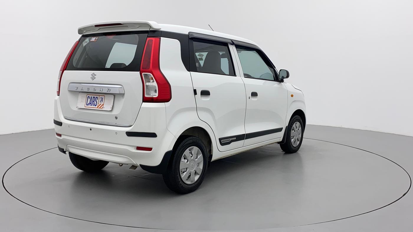 2021 Maruti New Wagon-R LXI CNG 1.0, CNG, Manual, 41,534 km, Right Back Diagonal