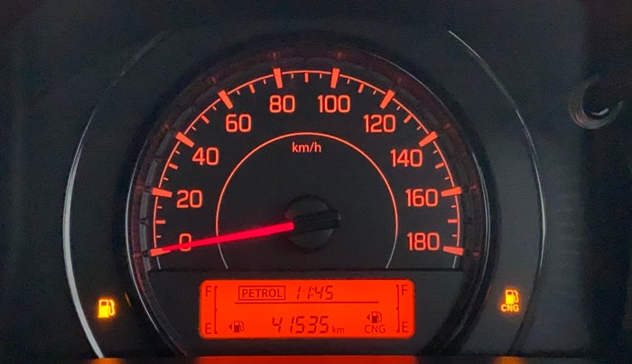 2021 Maruti New Wagon-R LXI CNG 1.0, CNG, Manual, 41,534 km, Odometer Image