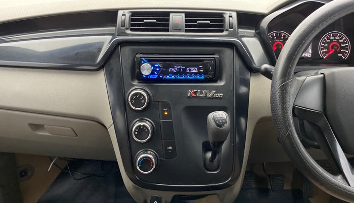 2017 Mahindra Kuv100 K4+ 6 STR, Petrol, Manual, 24,373 km, Air Conditioner