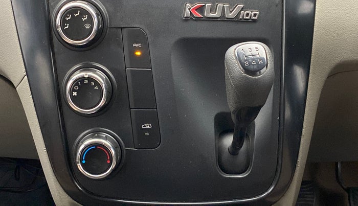 2017 Mahindra Kuv100 K4+ 6 STR, Petrol, Manual, 24,373 km, Gear Lever