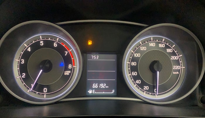 2018 Maruti Dzire VXI, Petrol, Manual, 66,191 km, Odometer Image